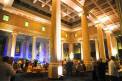 The Columns at One Commerce Square reception 2 light on pillars ceilings