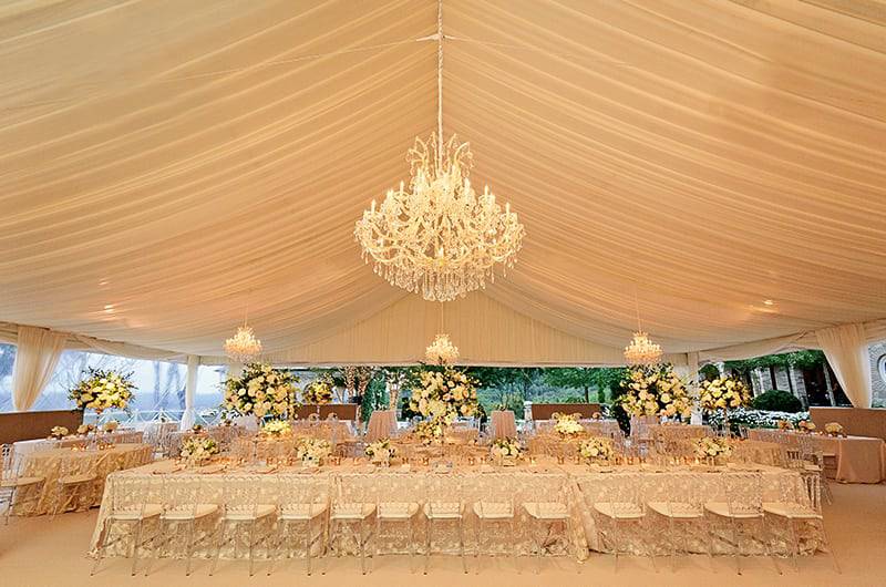 Mattie Jackson Wedding Reception Tables