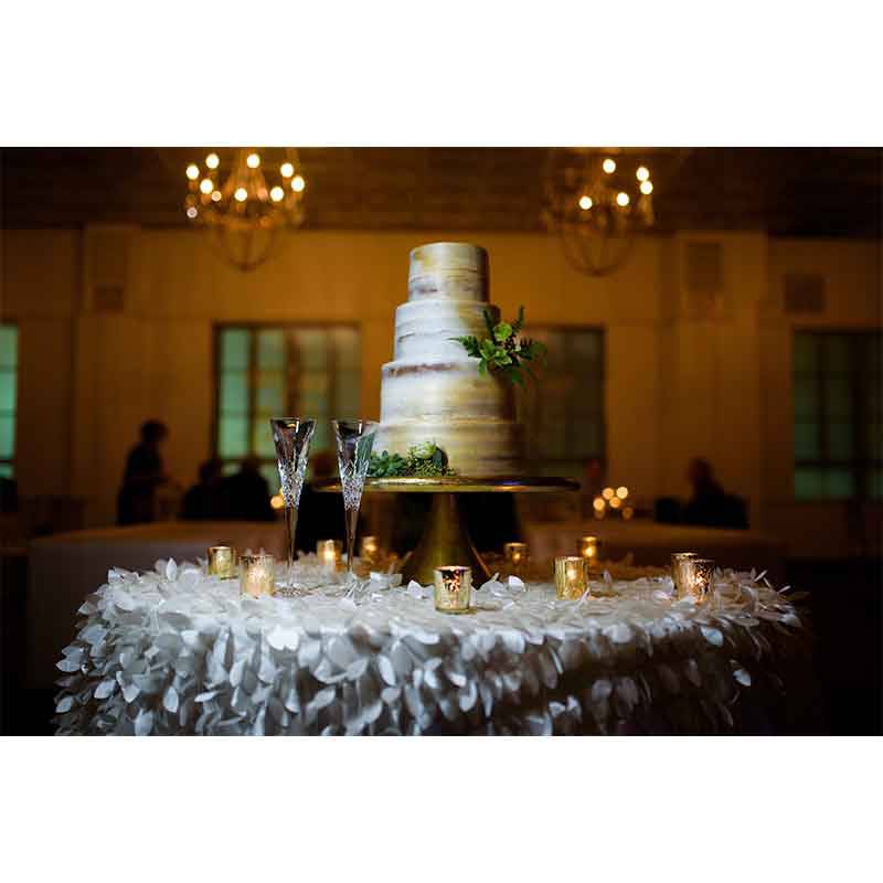 Real Wedding Rebecca Burks Hunter Coleman Cake