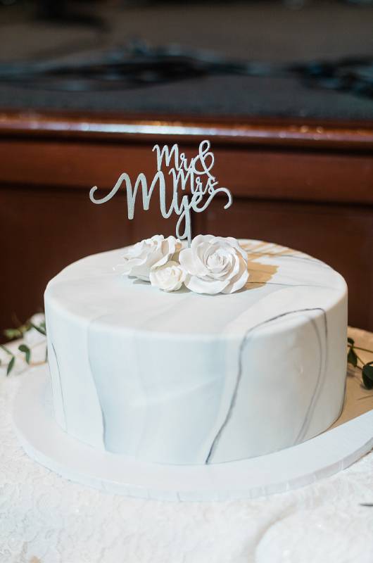 Kate Dipasquale & Chas Mye Wedding Cake Topper