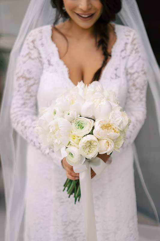 Tiffany Frangopoulos & Tyler Barnes Wed At A Timeless North Carolina Hotel Bride Solo Shot