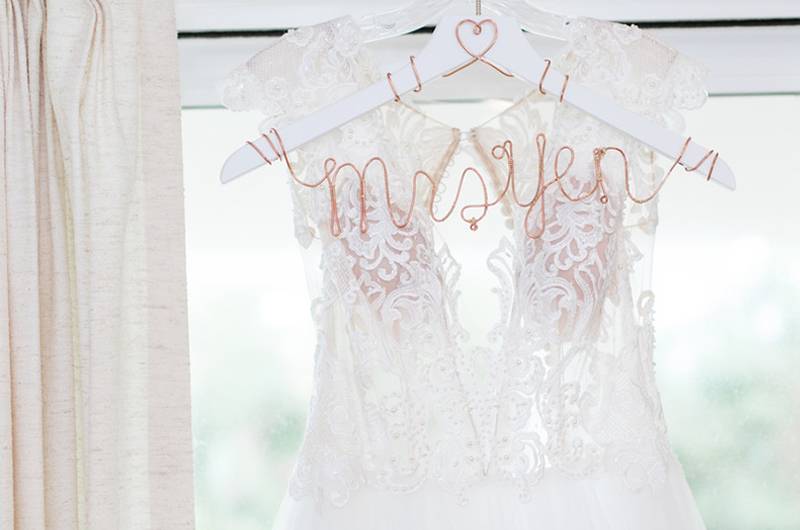 Lauren Miller And Matthew Yen Mrs Yen Dress Hanger