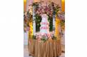 Bella Blooms Floral Tiered Wedding Cake Rose Decorations