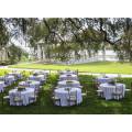 Oaks On The River Outdoor Reception Tables