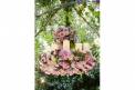 Ashlye McCormick Design Floral Chandelier Roses Hydrangea Candles