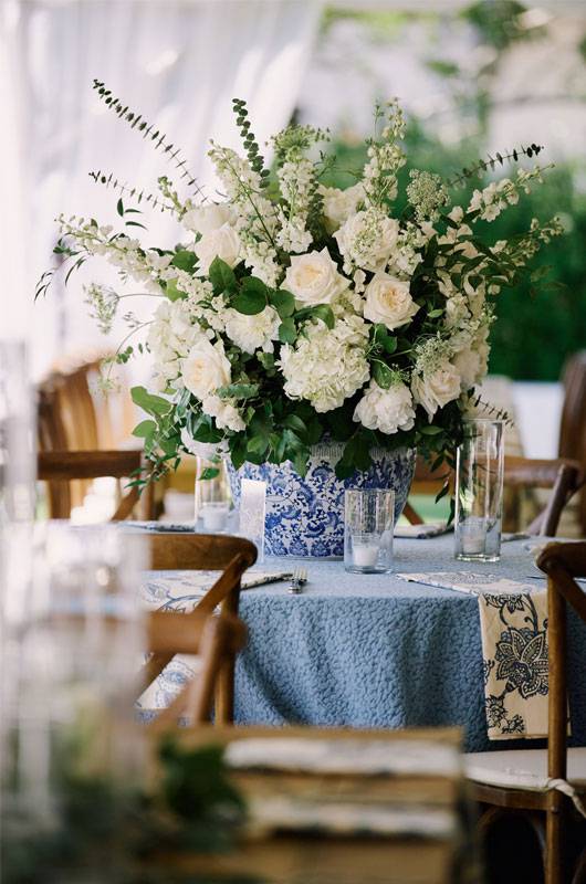 Baileigh Johnson & Christopher Fahey Wedding Reception Tablescape