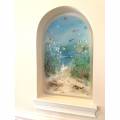 Designer Glass Mosaics LLC Arched Beach Mosaic