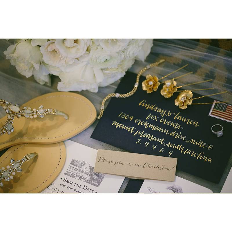 Lizzy Chris Lookbook Invitations