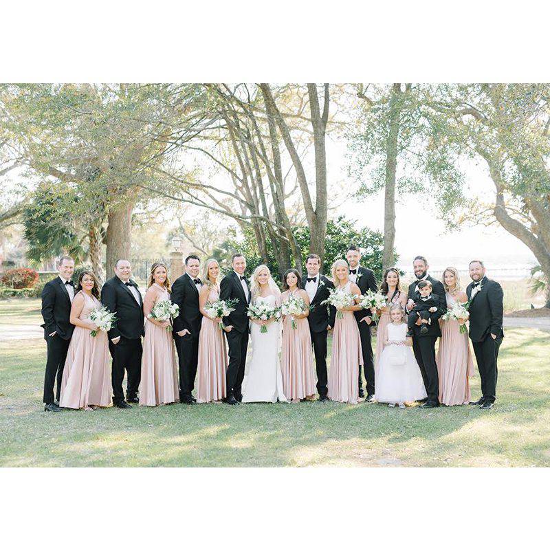 Cervone Real Wedding Bridal Party