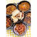 Corkys BBQ Full Service Catering assortment beans