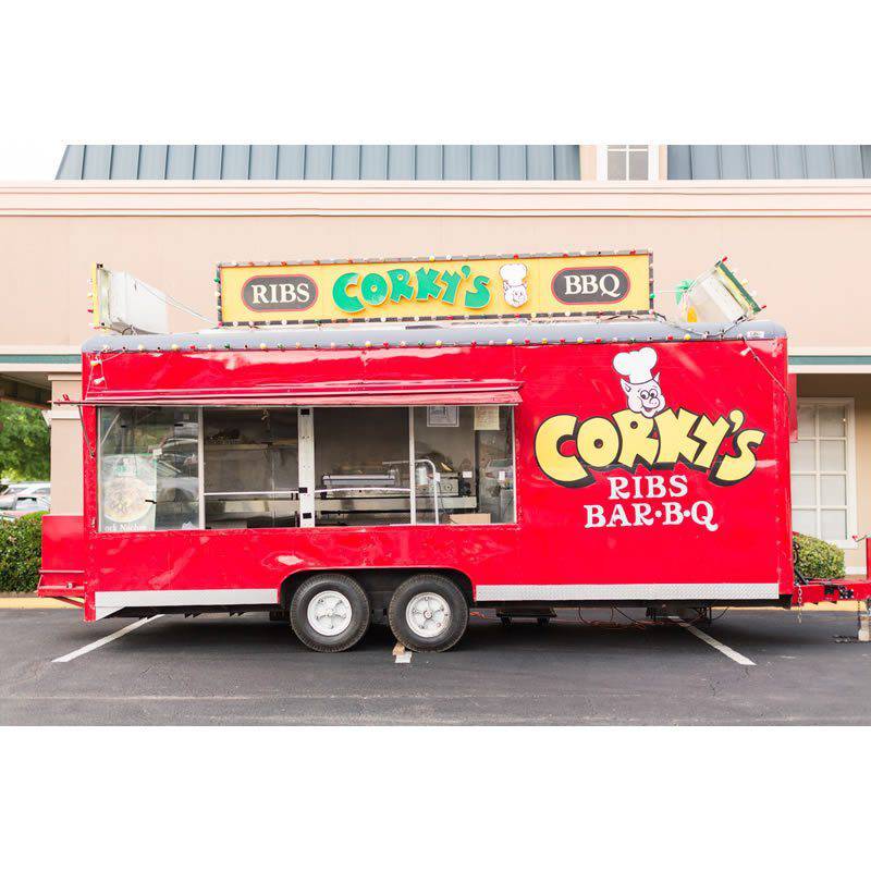 Corkys BBQ Full Service Catering food truck