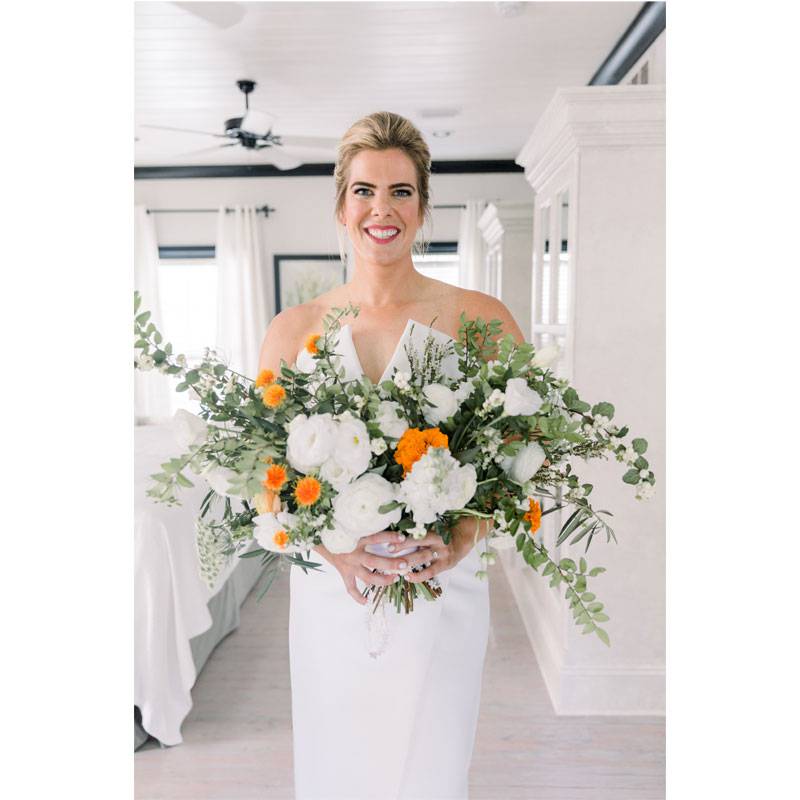 Florals By The Sea Bride