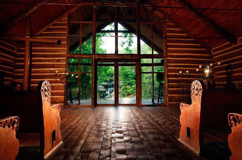 Big Cedar Lodge hope wilderness chapel interior
