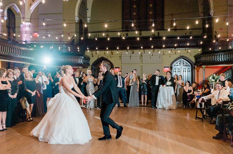 Kate Dipasquale & Chas Mye Bride And Groom Dancing