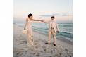 Visit South Walton bride and groom