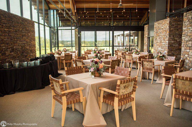 Spring Creek Ranch dining room buffet