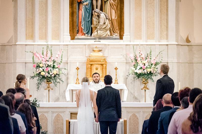 Christina Herubin And Afnajjer Hernandez Bride And Groom Vow Ceremony