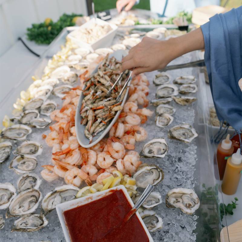 Marrow Chefs raw bar