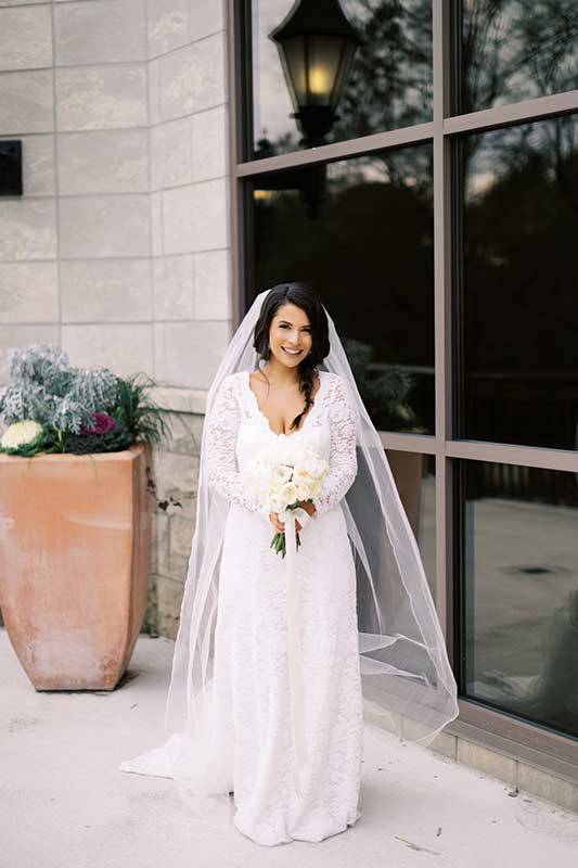 Tiffany Frangopoulos & Tyler Barnes Wed At A Timeless North Carolina Hotel Bride First Look