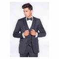 Oxford Bridal Dark Grey Suite bowtie