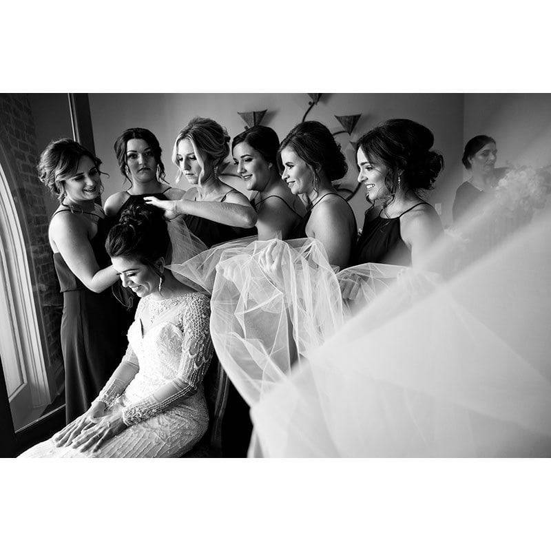 Collin Richie photography bride and bridesmaids