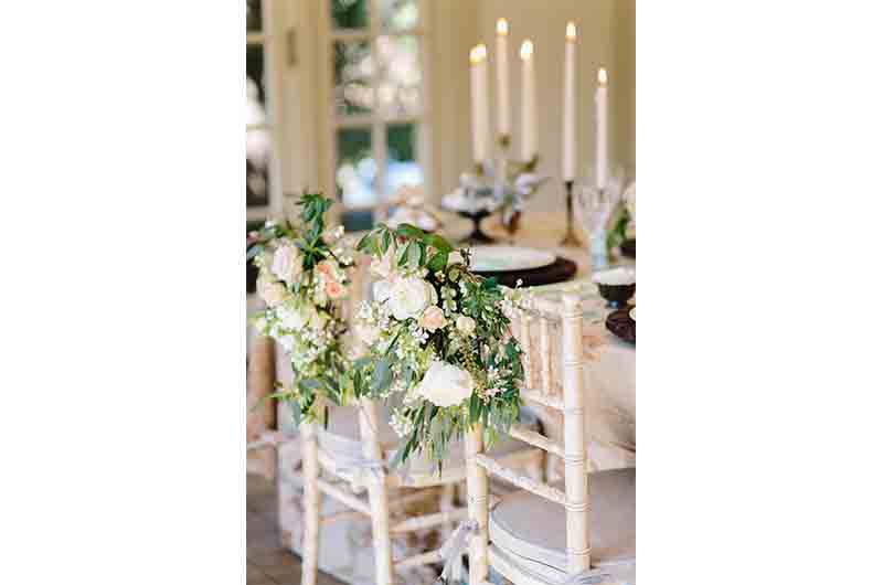 junior_league_of_memphis-chair decorated with floral arrangement