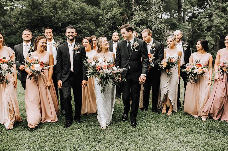 Andie Bailey Colin Batherson Bridal Party