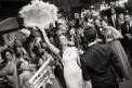 Kelly Sherlock LLC second line black and white photo feather umbrella