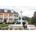 Castleton Farms couple by fountain