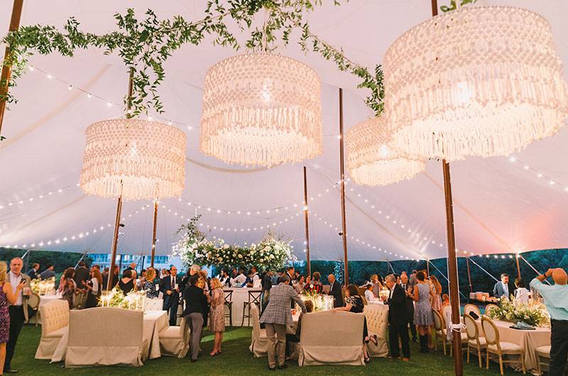 MacKenzie Paul And Scott Hess Alys Beach Florida Wedding Reception Tent