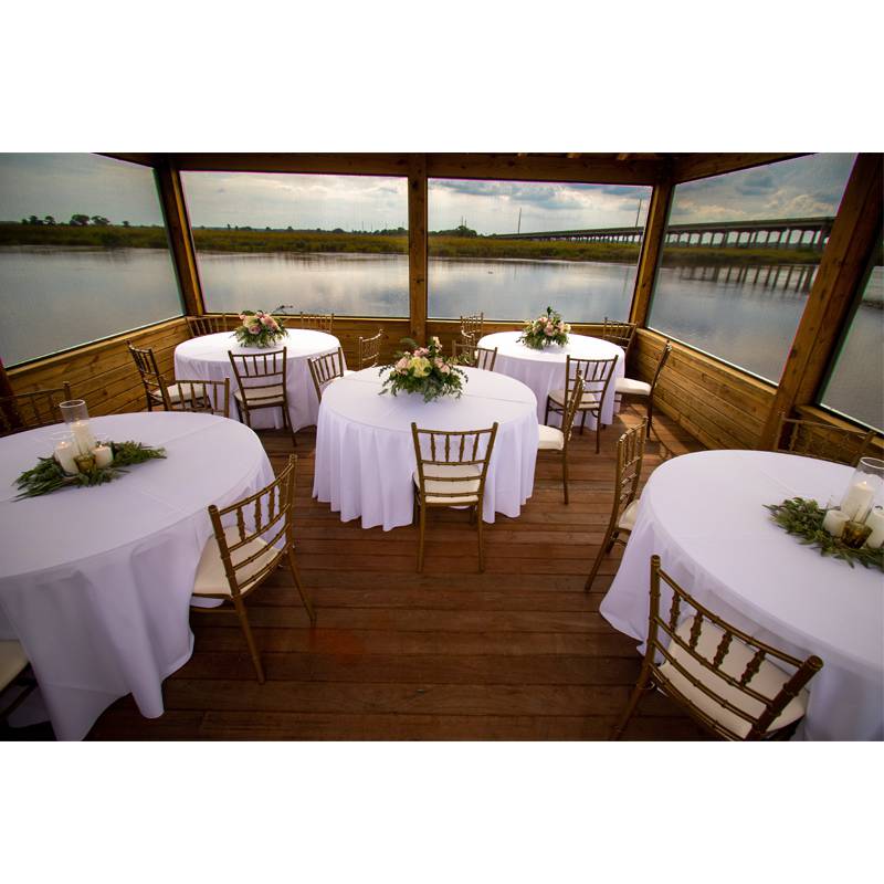 Oaks On The River Reception Tables