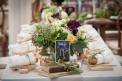The Big Fake Wedding table Floral Centerpieces 