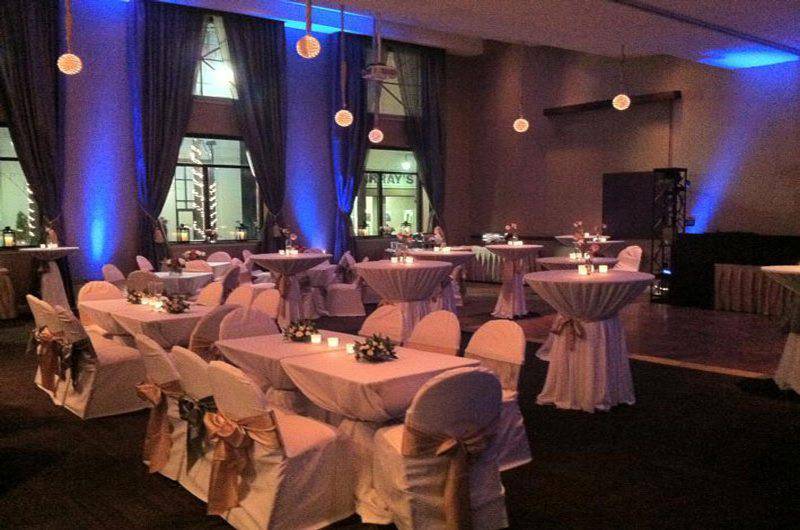 Madison Hotel ballroom reception ceiling lights