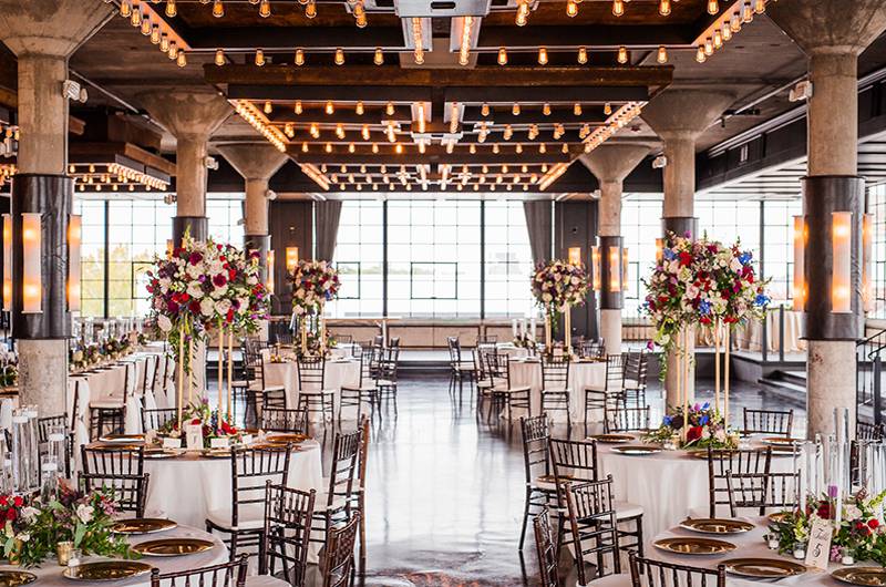 Kathryn Leona And Justin Stewart Cox Reception Table Area