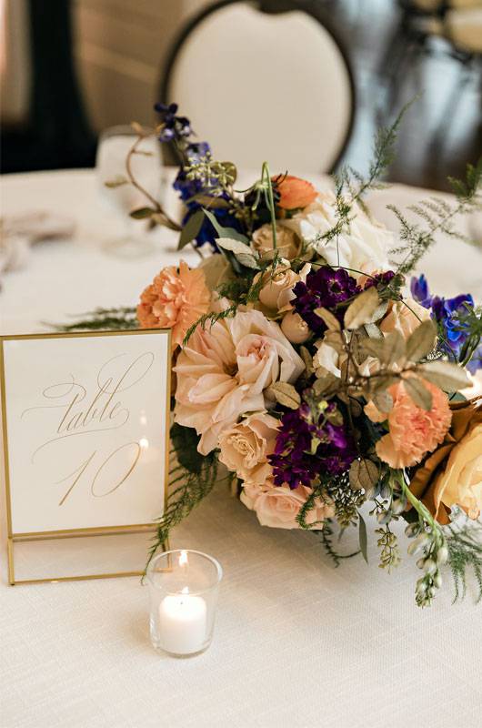 Sadie Batson And Eric Storey Real Wedding Table Setting