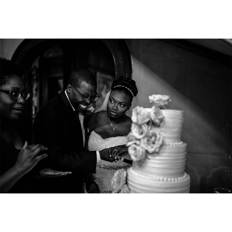 Ashley And Marcus Cake Cutting