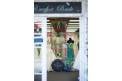 The Barefoot Bride colorful gown store entrance 