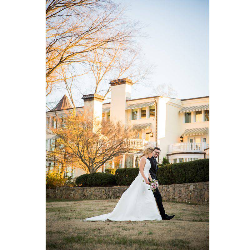 Cherokee Dock Bride Groom Stroll