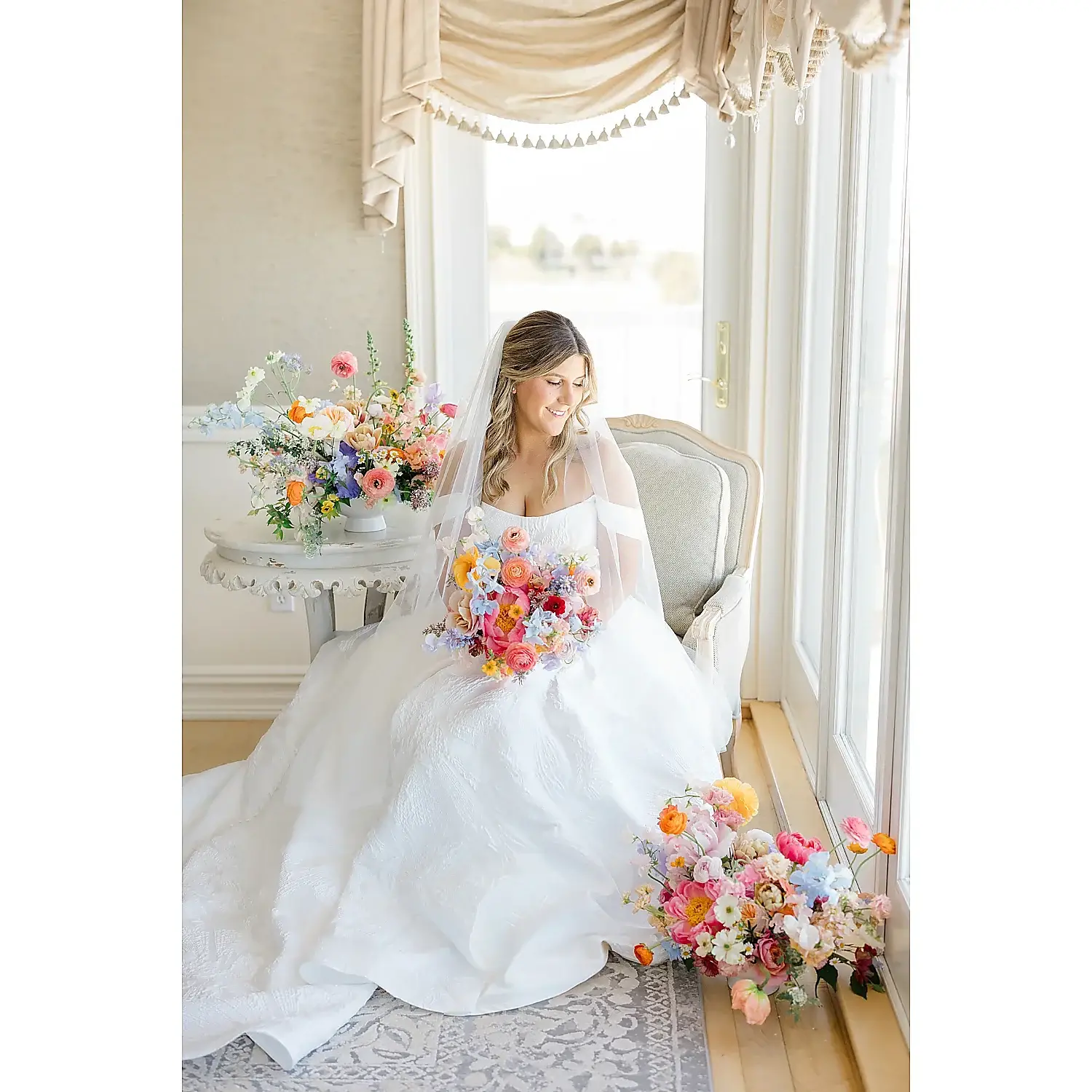 Susan Elizabeth Photography bride wedding flowers beautiful elegant Florida Wedding Photography