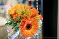 Bridal Extravaganza of Atlanta Wedding orange daisy flowers