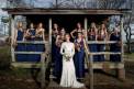 Shindigs by Sheril bridal party historic cabin in town square