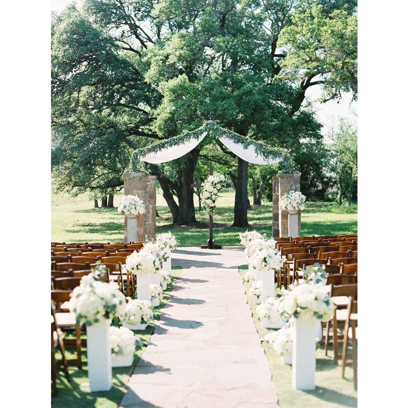 Natalie Johnson And Cooper Smith Aisle