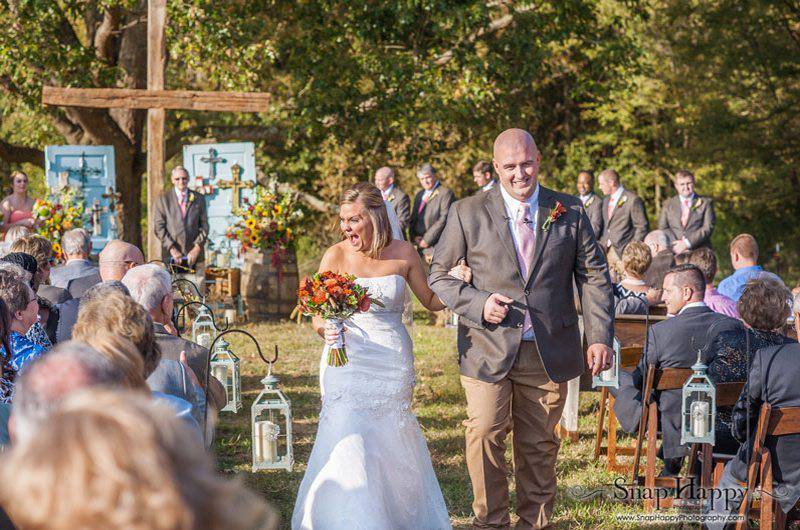 Southern Event Planners outdoor reception 1 wedding ceremony father of bride