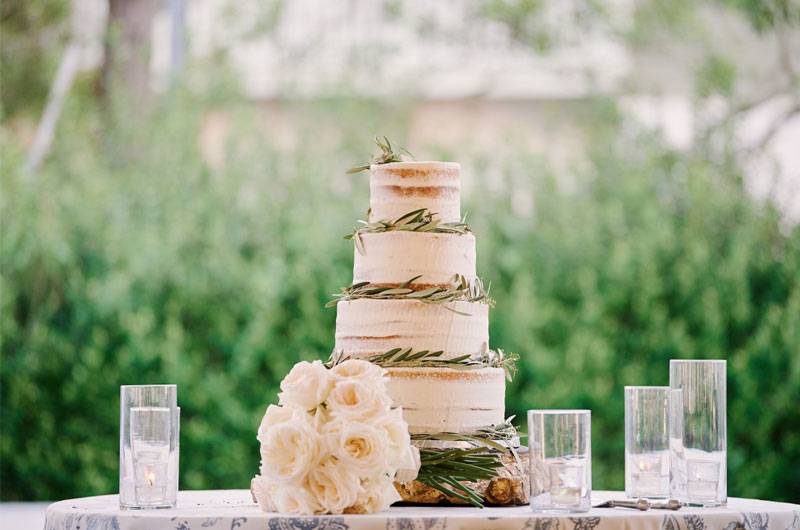 Baileigh Johnson & Christopher Fahey Wedding Cake