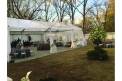 The Stratton House tent covered lawn area