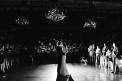 fete nashville first dance black and white photo