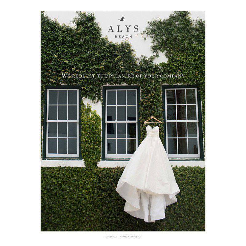 Alys Beach Wedding Dress Cover promo