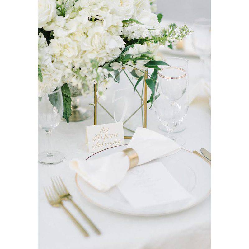 Cervone Real Wedding Placesetting