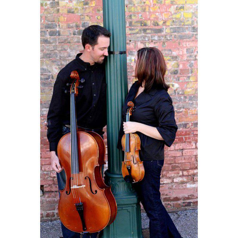 Simply Strings Violinist Cello Musicians Photo