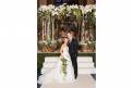 Shindigs by Sheril flower altar wedding ceremony